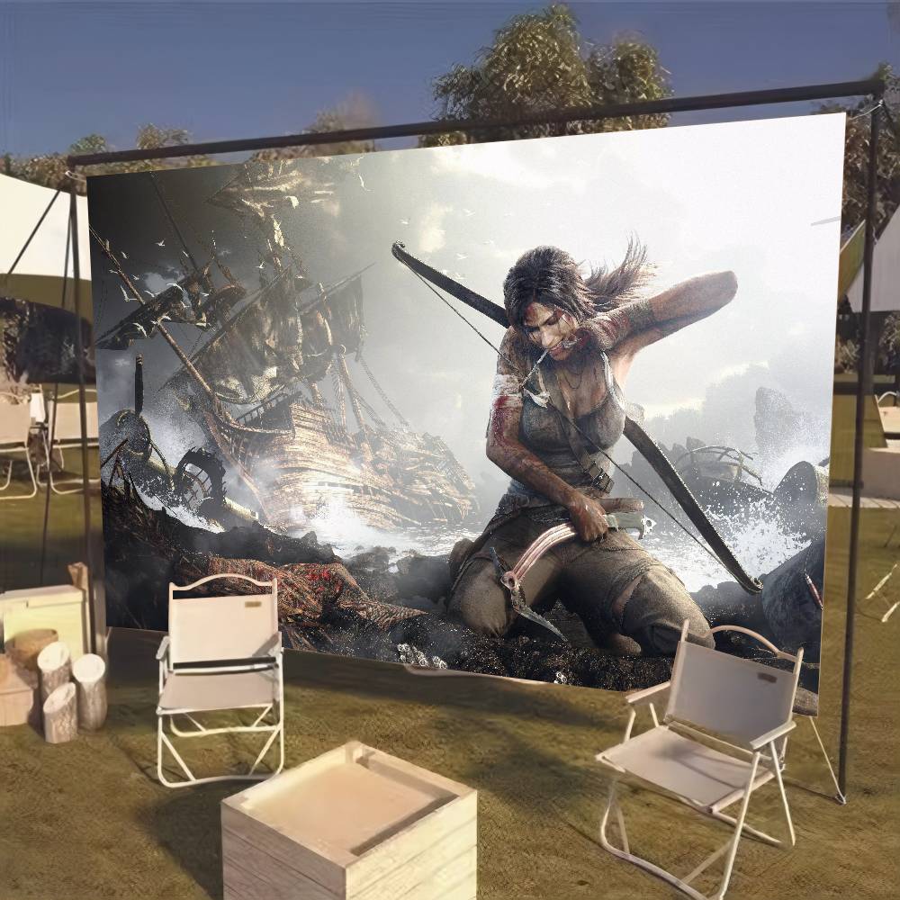 1pc Tomb Raider Game Photograp – Party Games Stream Bewertung und Preis