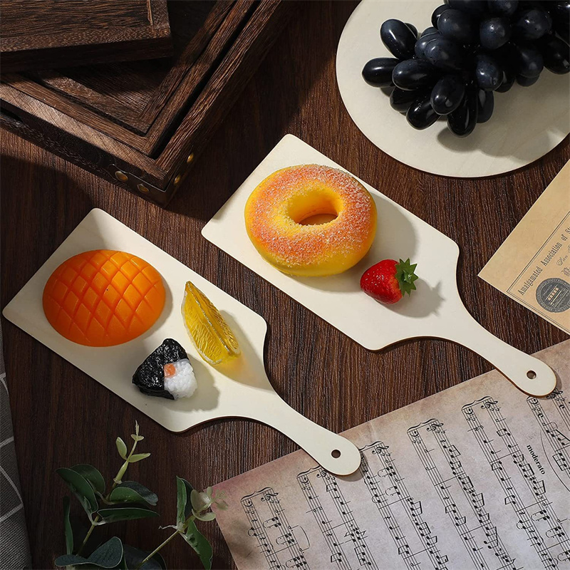 3/6/10Pcs Wooden Mini Cutting  – Cornhole Board Set Bewertung und Preis