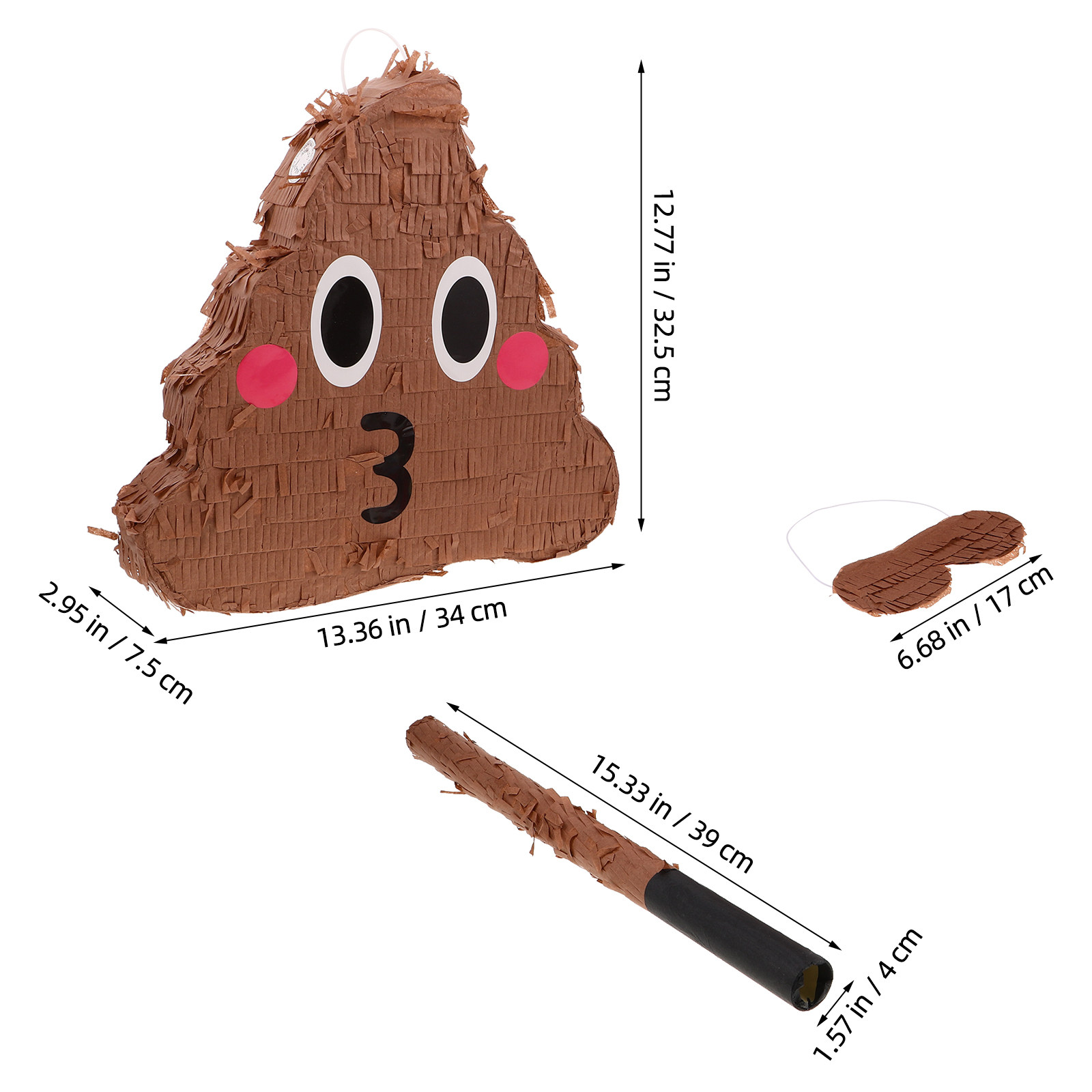 1Set Poop Party Pinata for Bir – Party Games Easy Bewertung und Preis