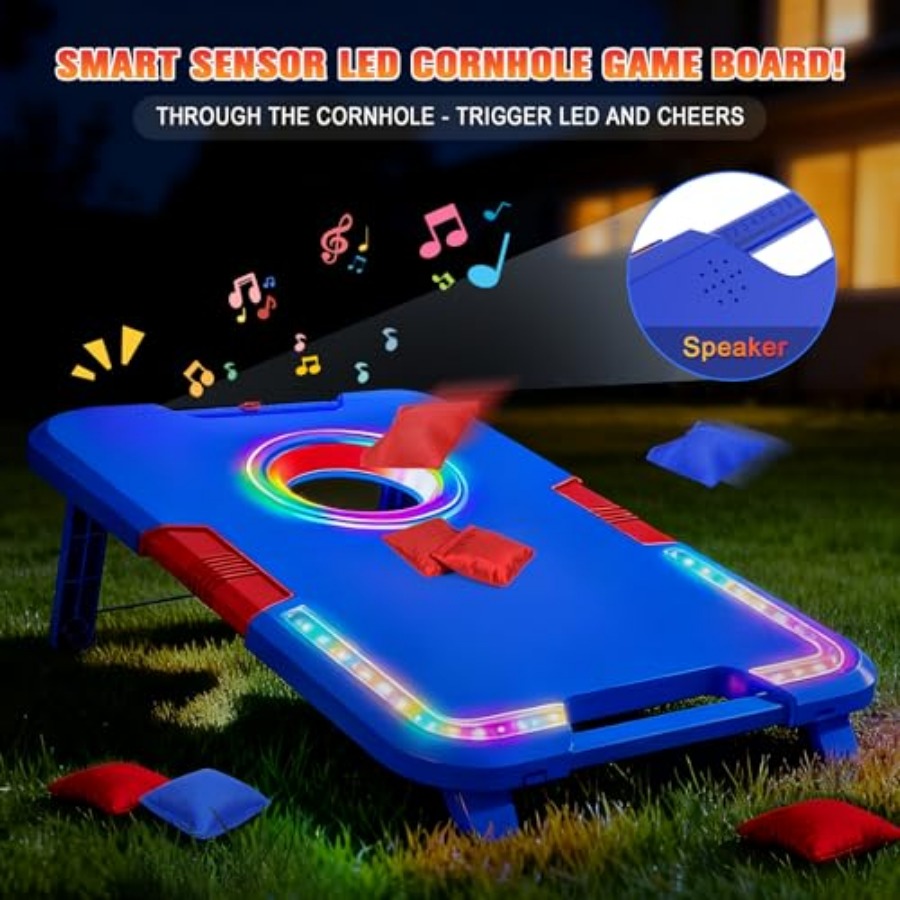 Portable Cornhole Board Set wi – Cornhole Board Set Bewertung und Preis
