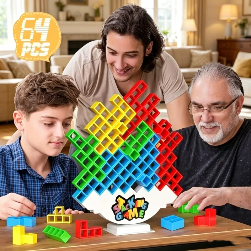 Colorful Stacking Blocks Balan – Party Games Competition Bewertung und Preis