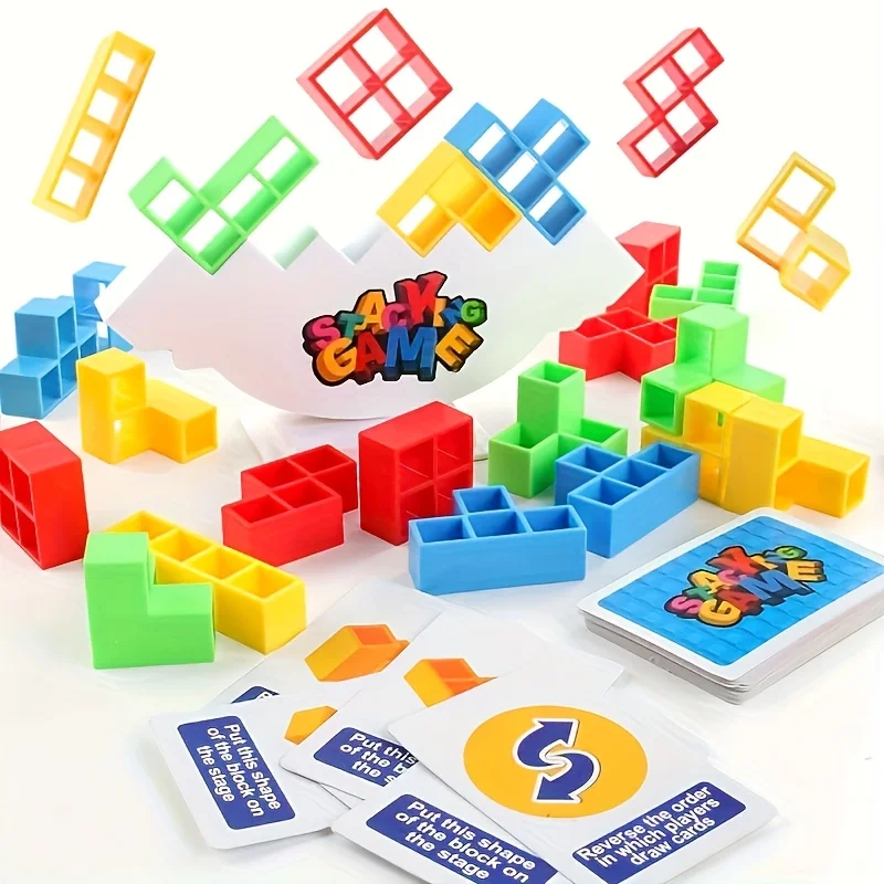 Colorful Stacking Blocks Balan – Party Games Competition Bewertung und Preis