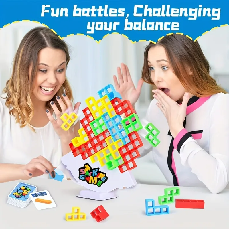 Colorful Stacking Blocks Balan – Party Games Competition Bewertung und Preis