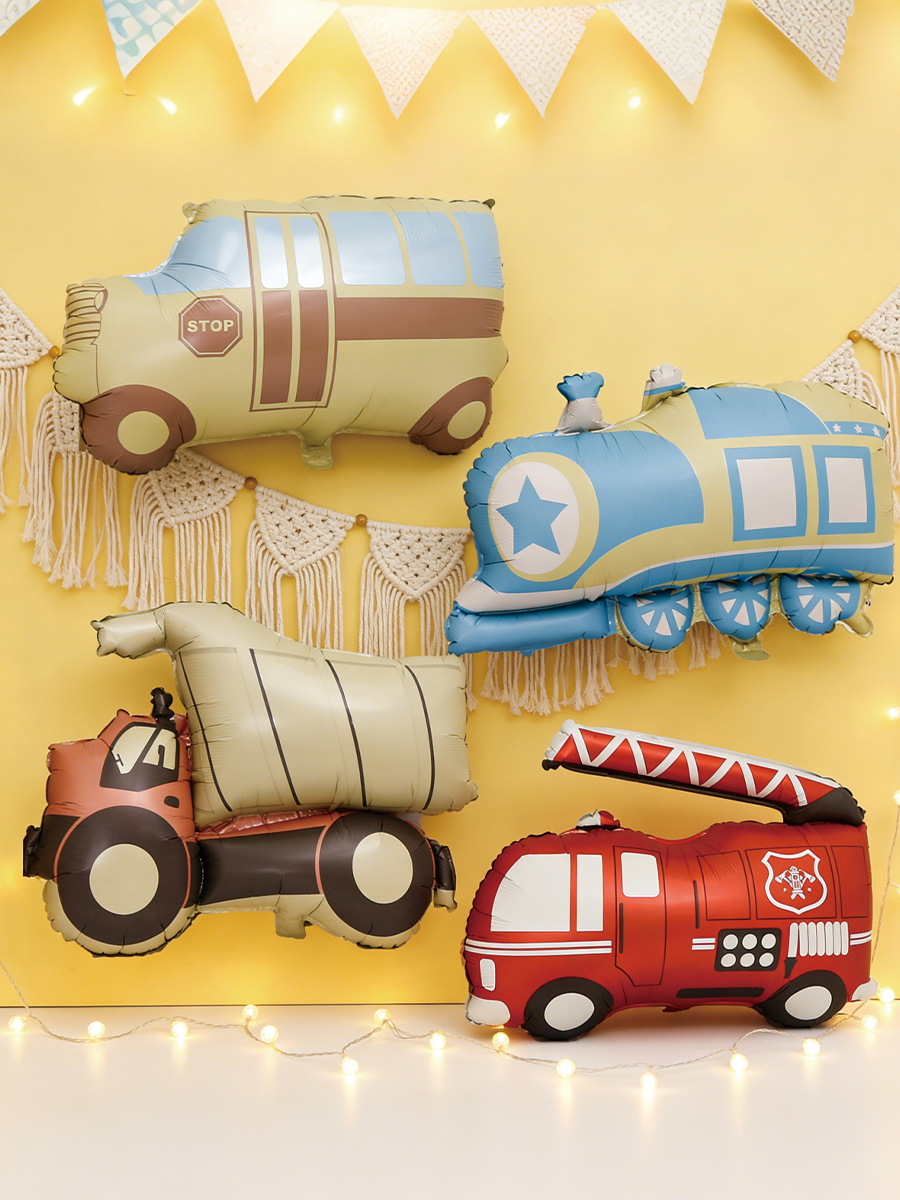 Cartoon Car Balloon, Fire Engi – Party Games Bus Bewertung und Preis
