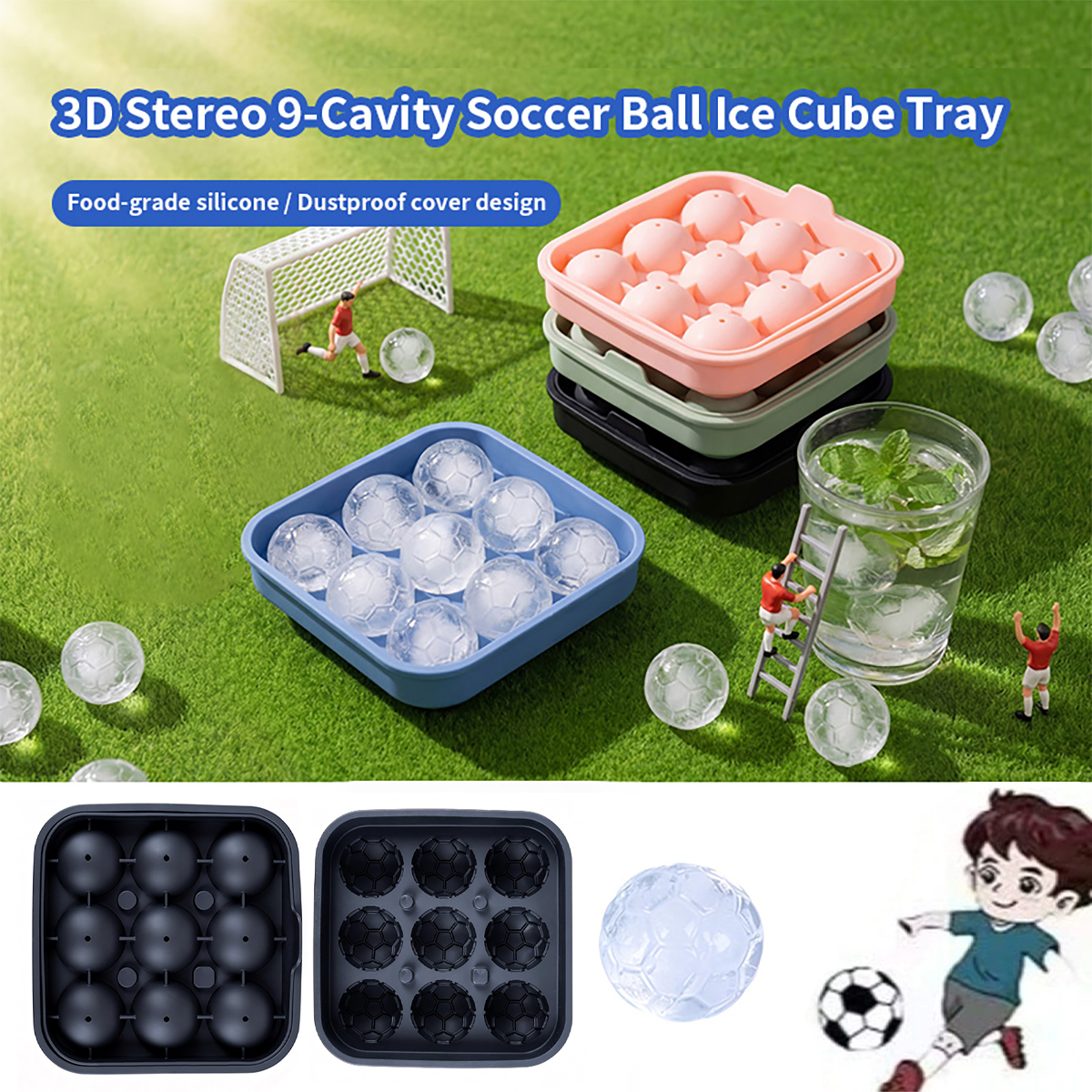 1Pcs Football-Themed Silicone  – Party Games Easy Bewertung und Preis