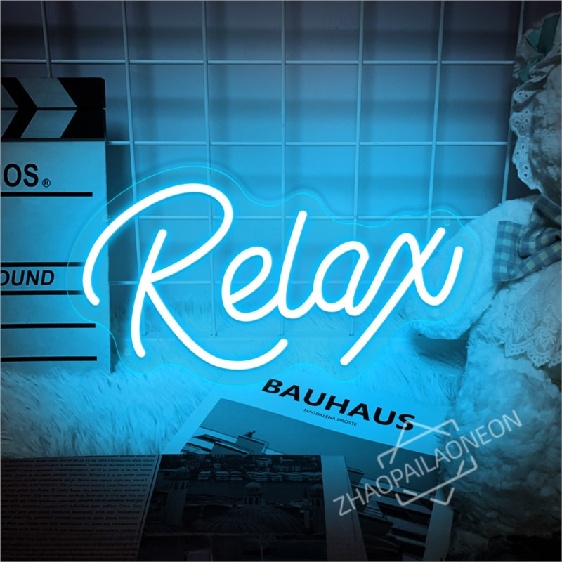 Relax  LED Neon Signs Massage  – Party Games Shop Bewertung und Preis
