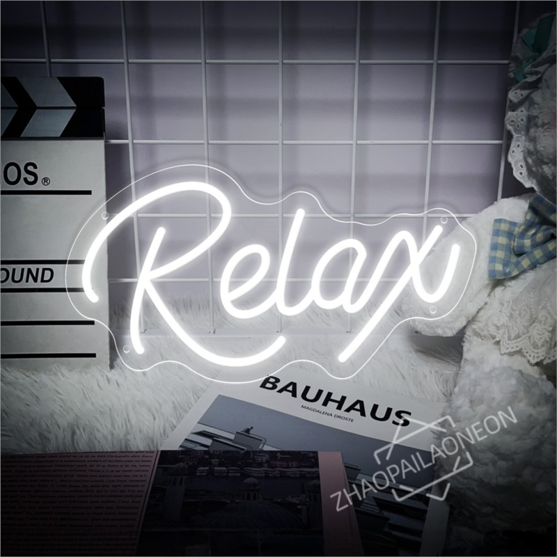 Relax  LED Neon Signs Massage  – Party Games Shop Bewertung und Preis