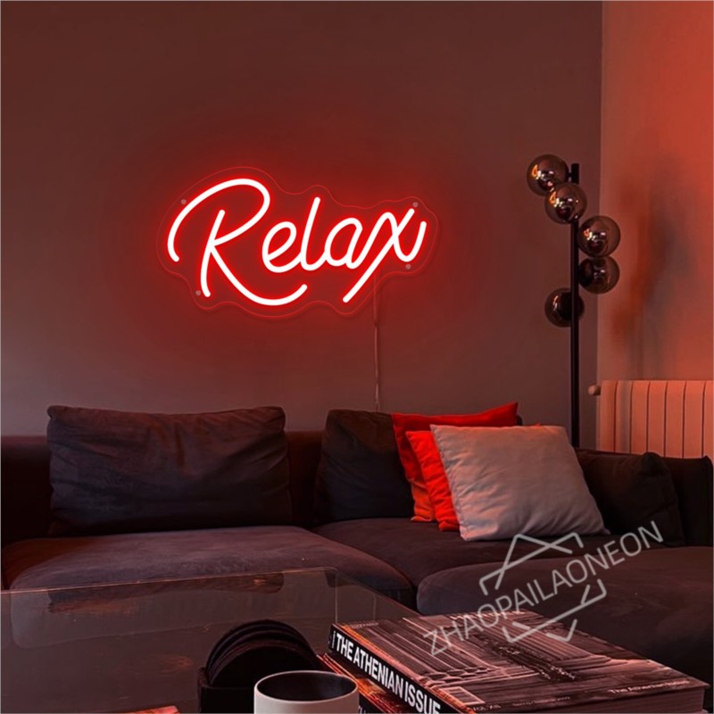 Relax  LED Neon Signs Massage  – Party Games Shop Bewertung und Preis