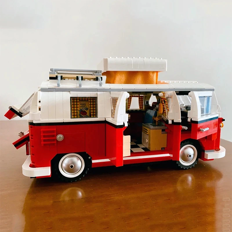 1332pcs Technical T1 Camper Va – Party Games Bus Bewertung und Preis