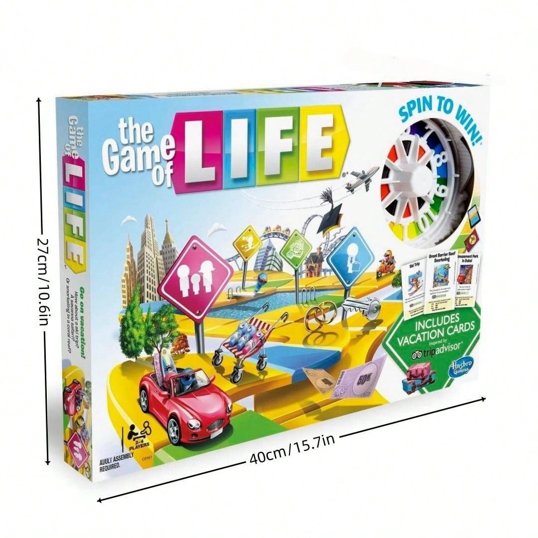 Life Simulation Board Game - S – Party Games Spin The Wheel Bewertung und Preis