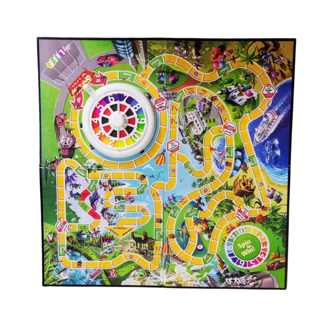 Life Simulation Board Game - S – Party Games Spin The Wheel Bewertung und Preis
