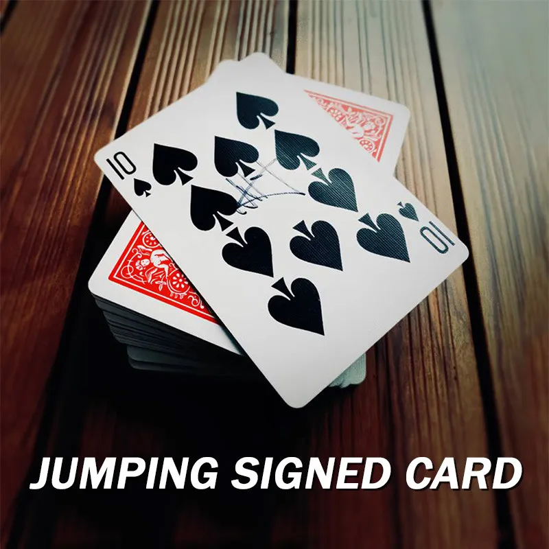Jumping Signed Card Magic Tric – Party Games Easy Bewertung und Preis