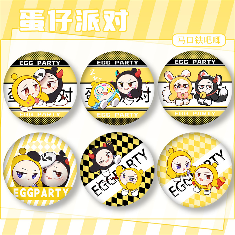 Game Eggy Party Cosplay Badge  – Party Games Eggy Bewertung und Preis