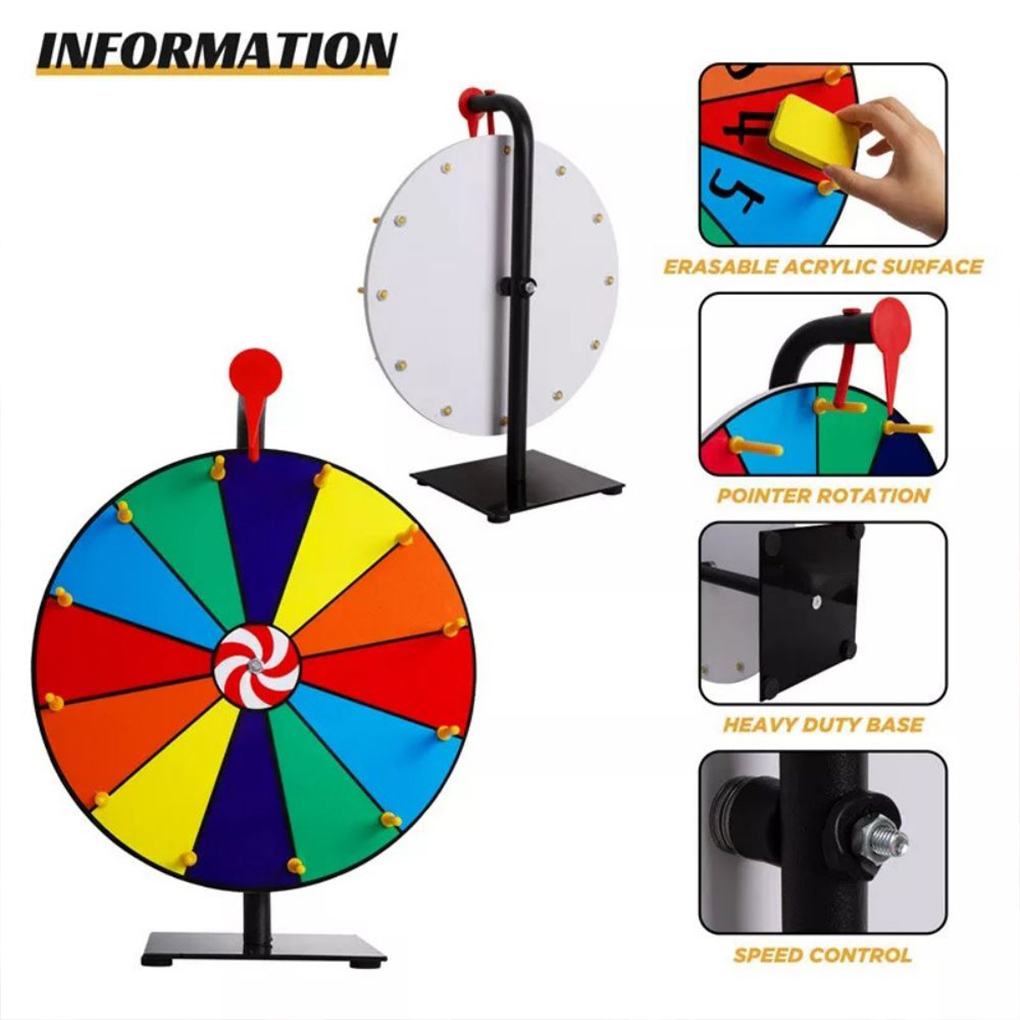 Wall Mounted Editable Spin Whe – Party Games Spin The Wheel Bewertung und Preis