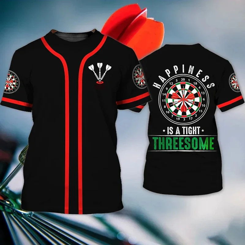 Darts Roulette T-shirt Men's B – Party Games Competition Bewertung und Preis