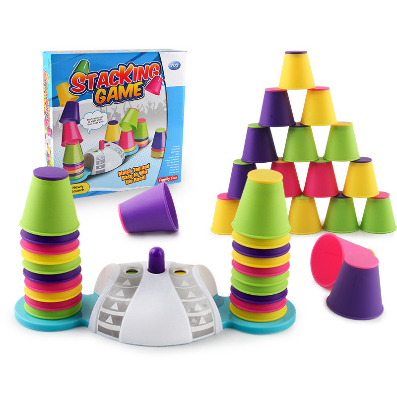 Folding Cup Stracking Game spo – Party Games Competition Bewertung und Preis