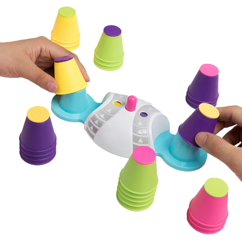 Folding Cup Stracking Game spo – Party Games Competition Bewertung und Preis