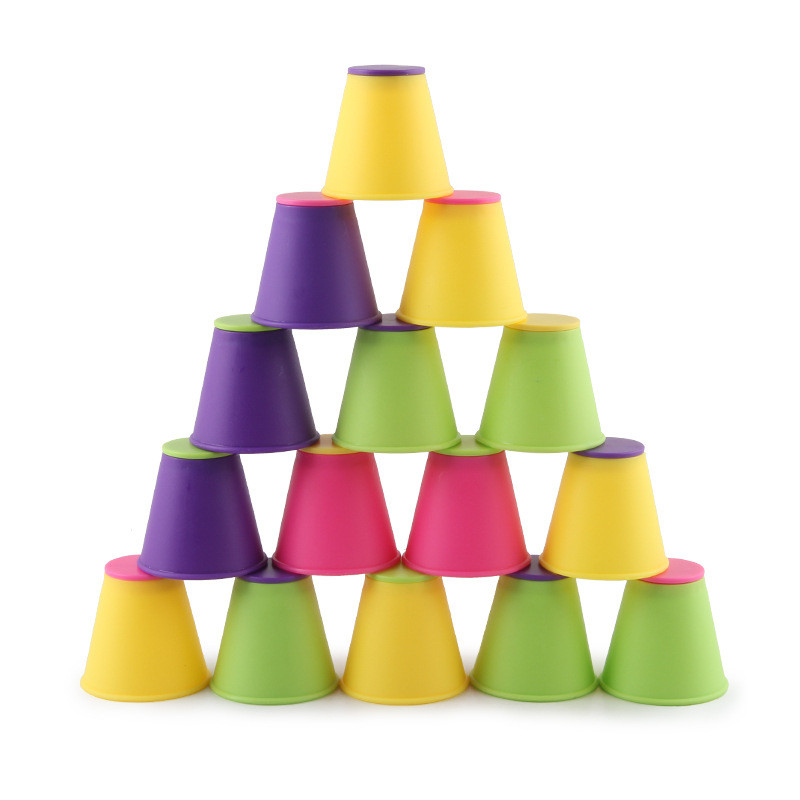 Folding Cup Stracking Game spo – Party Games Competition Bewertung und Preis