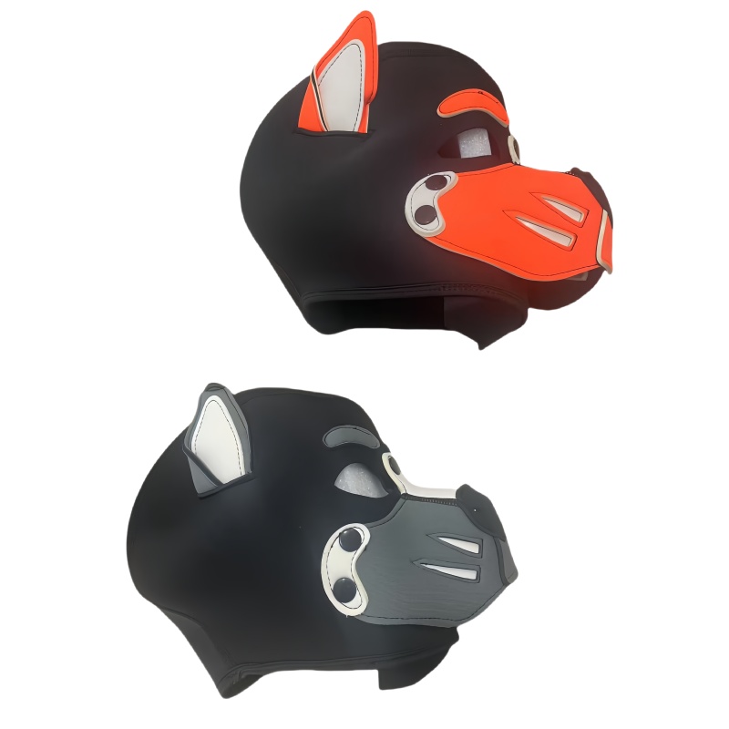 Erotic Colorful Dog Hood Mask  – Party Games Shop Bewertung und Preis