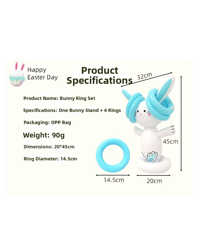 Easter Inflatable Bunny Ring T – Party Games Quiz Bewertung und Preis