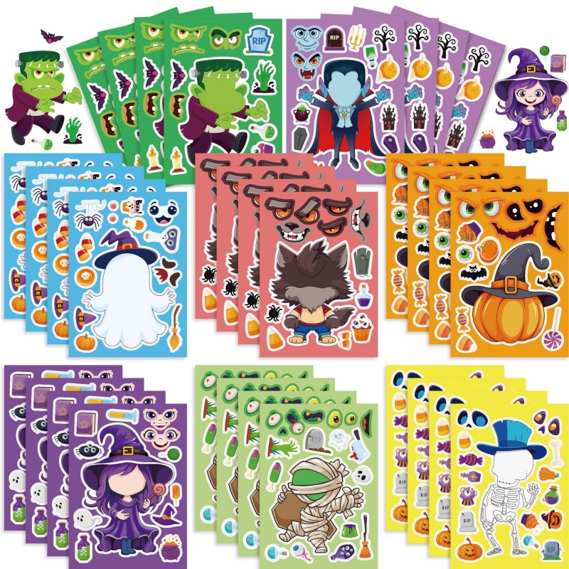 Halloween Party Games Stickers – Zombie Party Games Bewertung und Preis