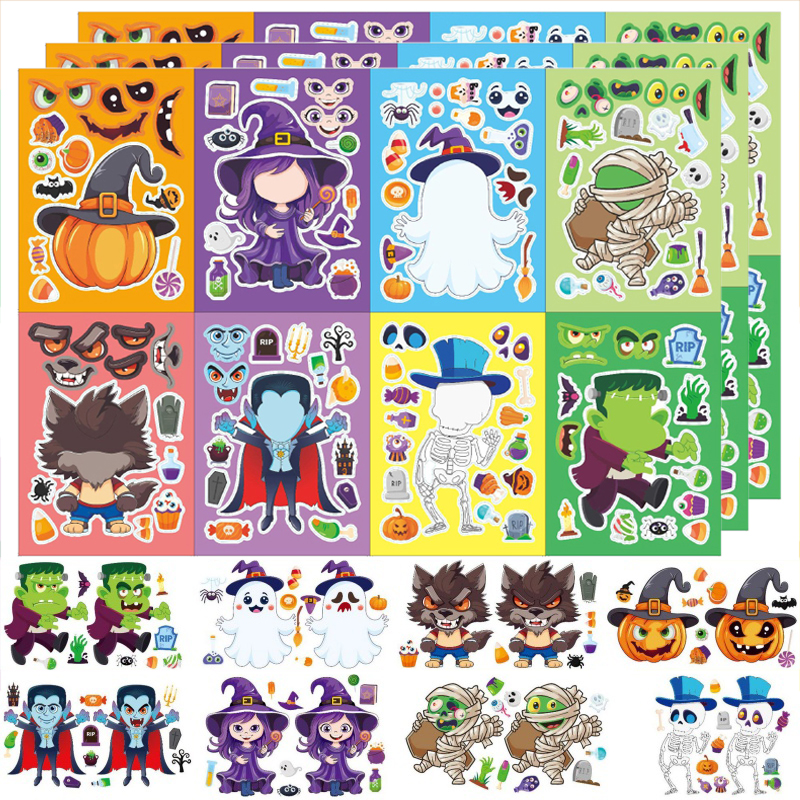 Halloween Party Games Stickers – Zombie Party Games Bewertung und Preis