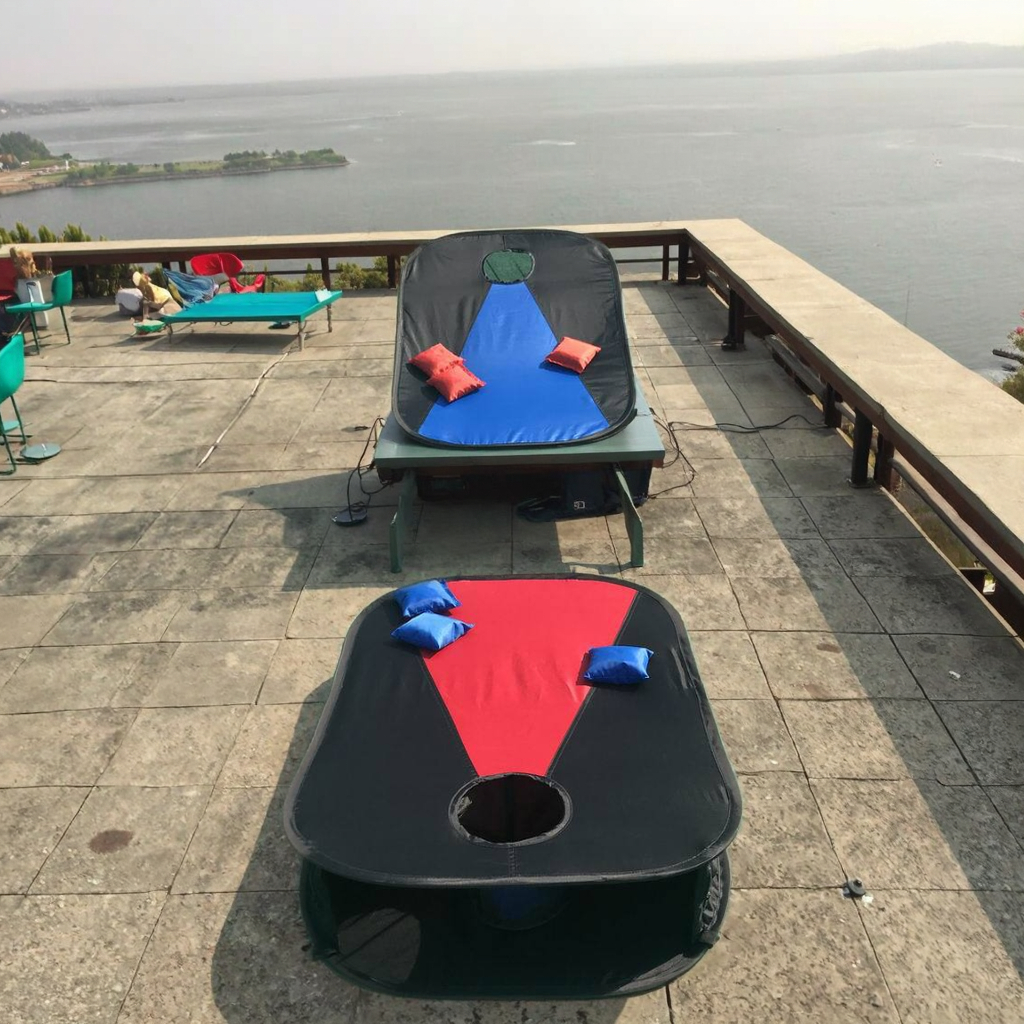Collapsible Portable Cornhole  – Cornhole Board Set Bewertung und Preis