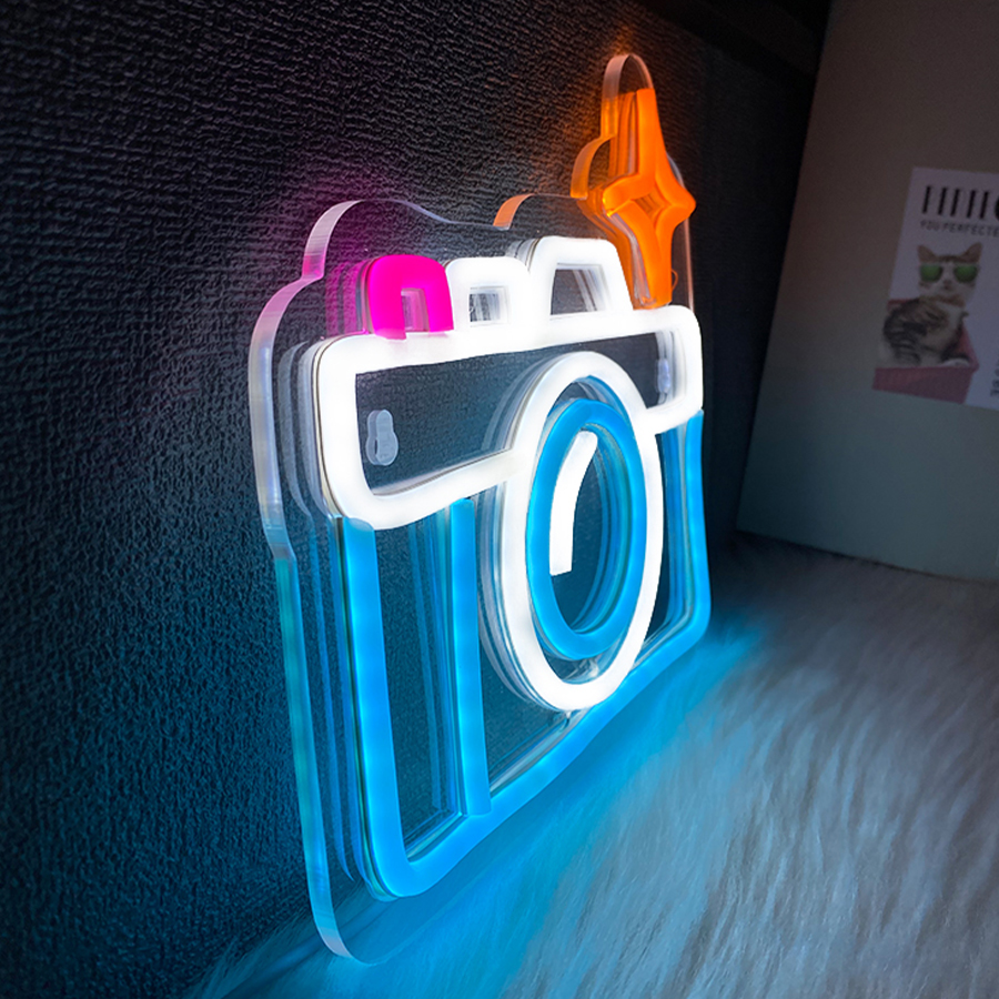 Camera Neon Sign For Wall Deco – Party Games Stream Bewertung und Preis