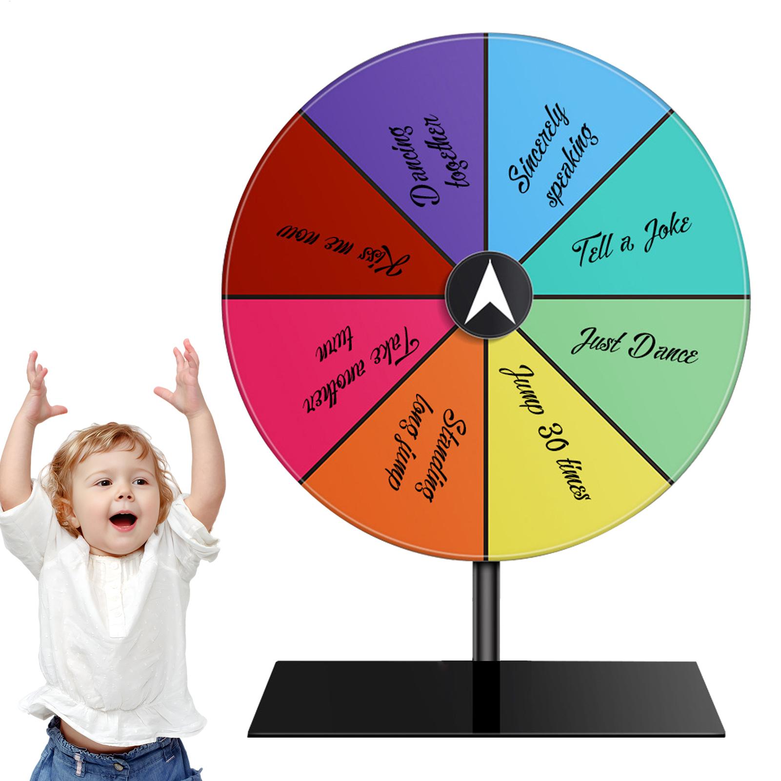 Prize Wheel Spinner Game Color – Party Games Spin The Wheel Bewertung und Preis