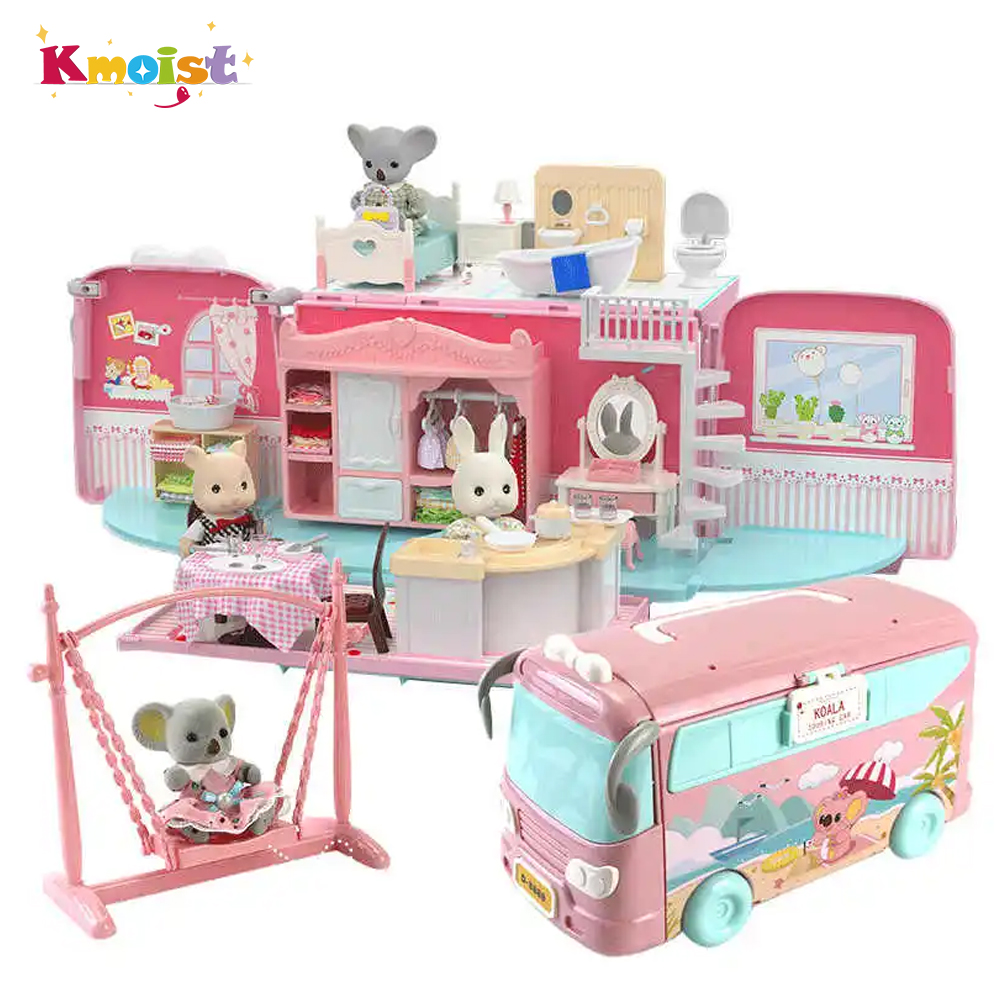 Koala Tour Bus Dollhouse Creat – Party Games Bus Bewertung und Preis