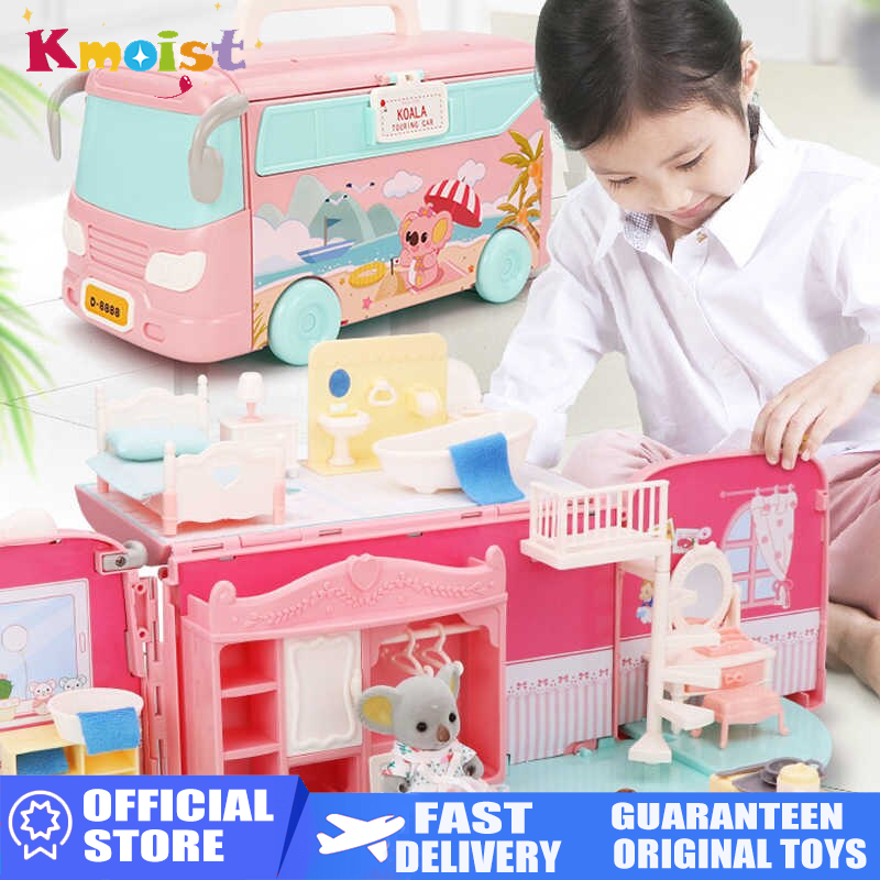 Koala Tour Bus Dollhouse Creat – Party Games Bus Bewertung und Preis