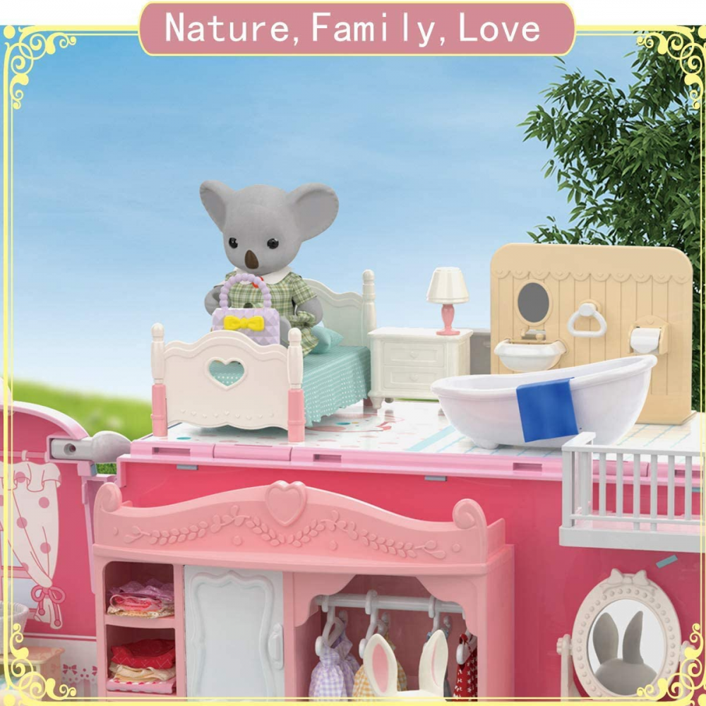 Koala Tour Bus Dollhouse Creat – Party Games Bus Bewertung und Preis