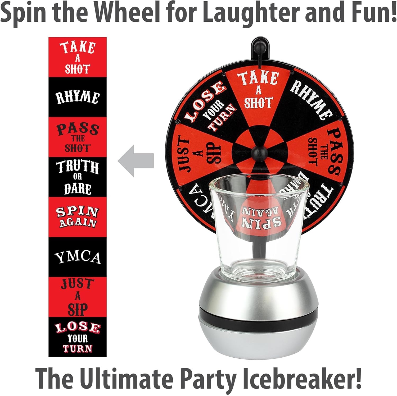 Spin The Wheel Shot Drinking G – Party Games Spin The Wheel Bewertung und Preis