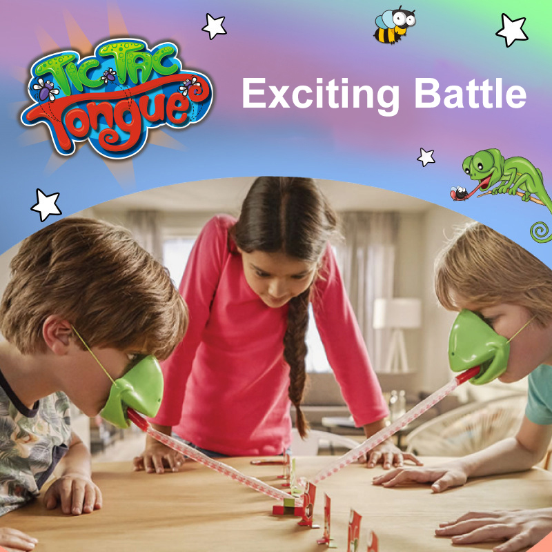 Frog Mask Toy Frog Tongue Stic – Party Games Competition Bewertung und Preis