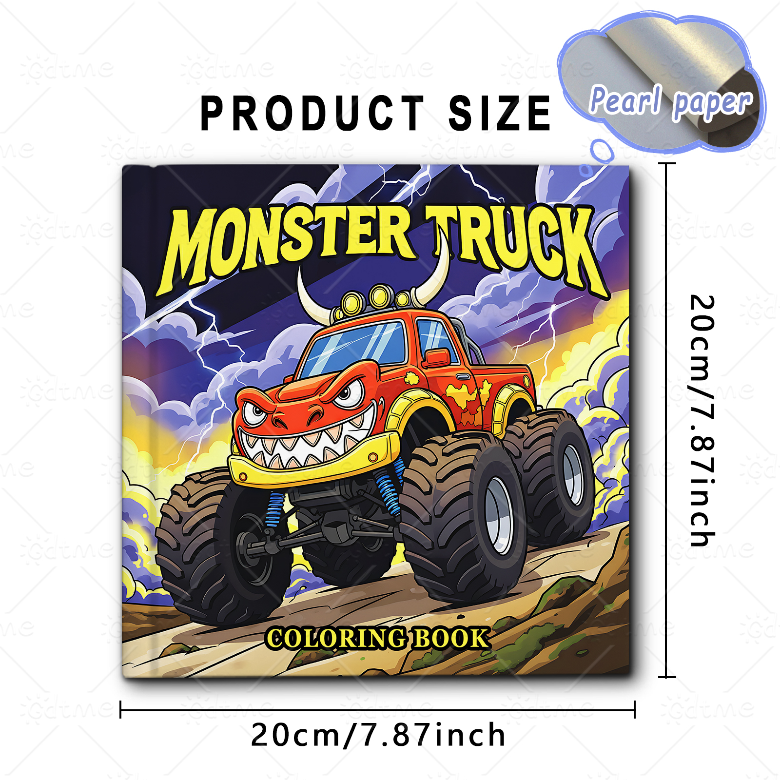 MONSTER TRUCK Coloring Book fo – Party Games Quiz Bewertung und Preis