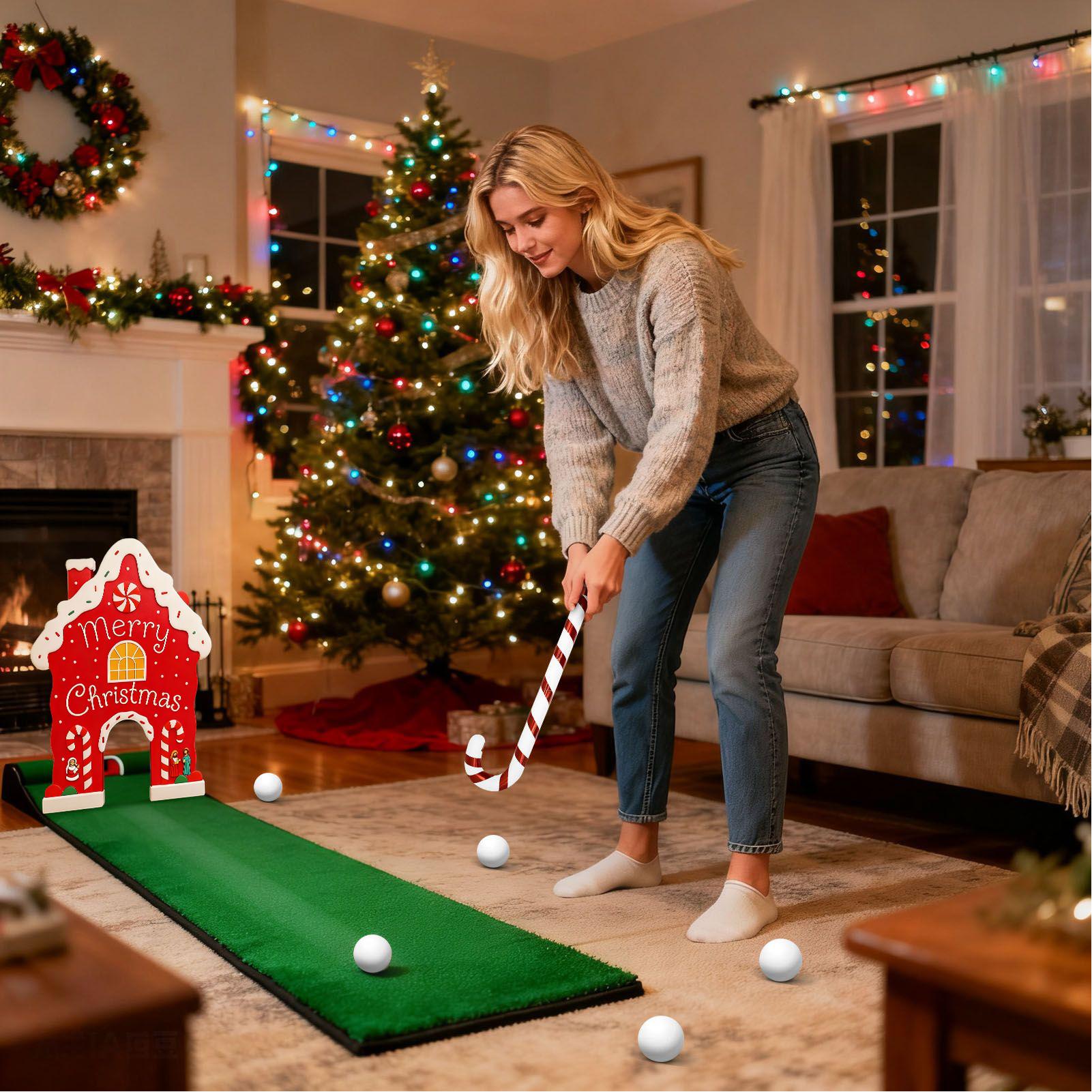 Indoor Golf Game Christmas Por – Party Games Adults Indoor Bewertung und Preis