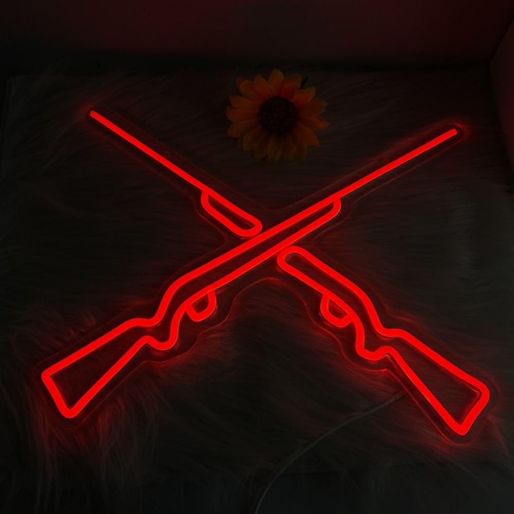 Double Guns Neon Lights, Wall/ – Party Games Shop Bewertung und Preis
