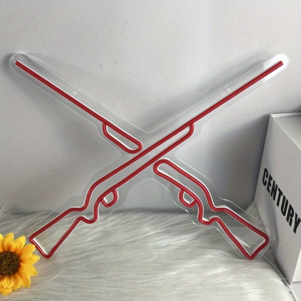Double Guns Neon Lights, Wall/ – Party Games Shop Bewertung und Preis