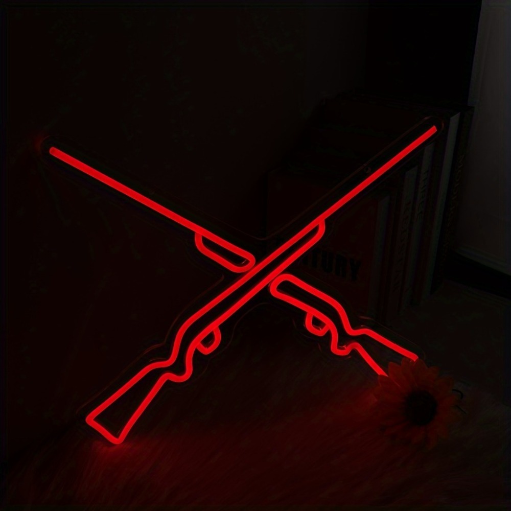 Double Guns Neon Lights, Wall/ – Party Games Shop Bewertung und Preis