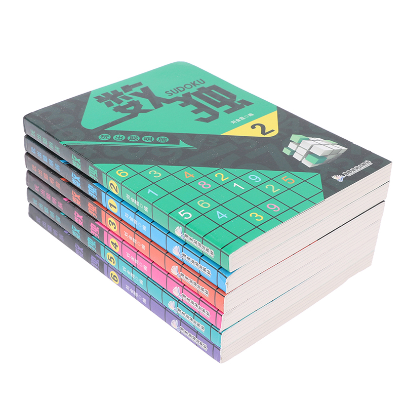 New Hot 6 Books/Set Sudoku Thi – Party Games New Year Bewertung und Preis