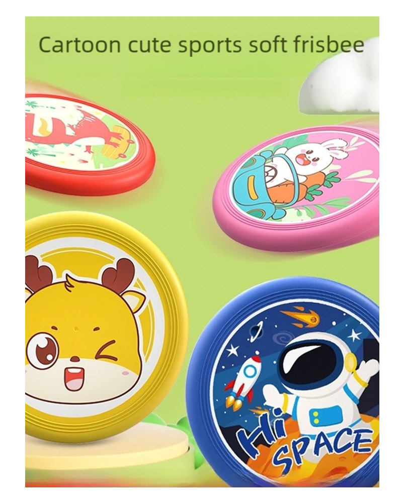 Kids Soft Rubber Frisbee Carto – Frisbee Freestyle Disc Bewertung und Preis