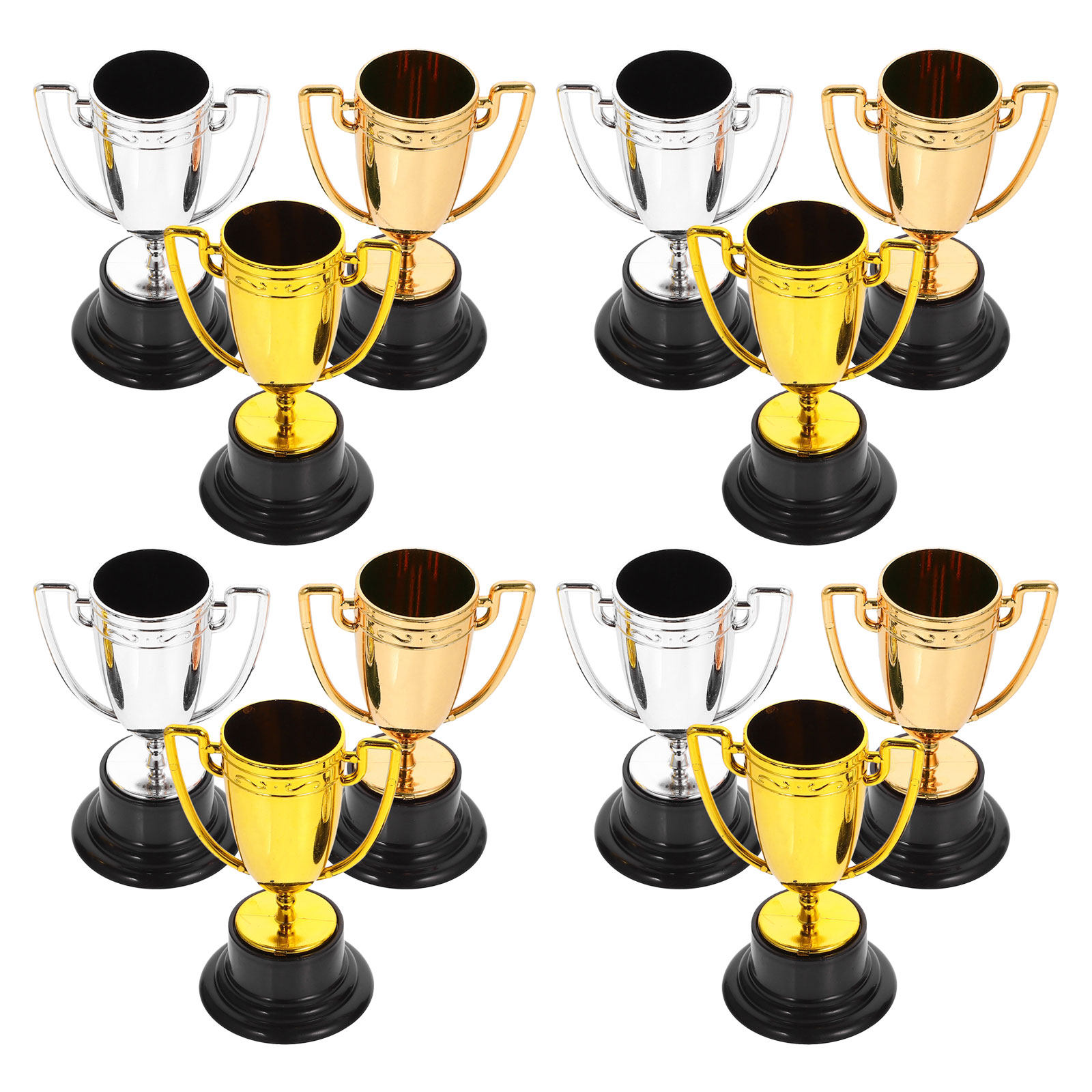 12Pcs Mini Trophy Cups Gold Si – Party Games Competition Bewertung und Preis