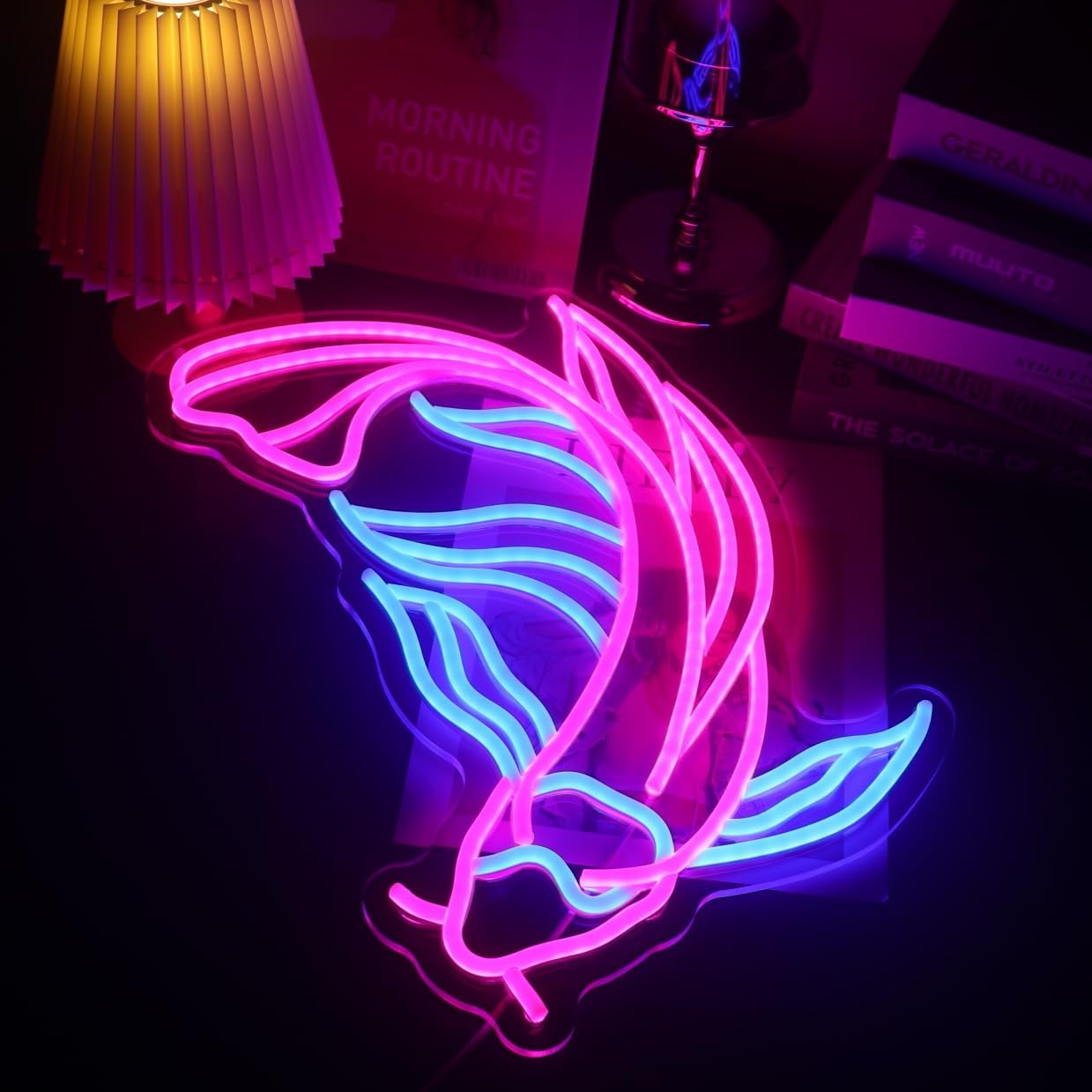Koi Fish Neon Sign Dimmable LE – Party Games Shop Bewertung und Preis