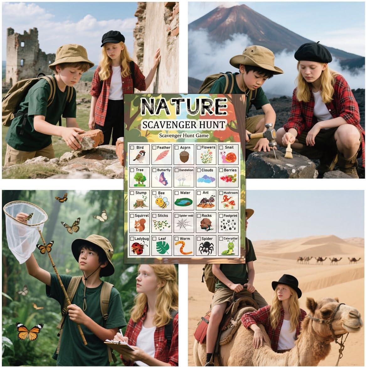 30 Pcs Nature Scavenger Hunt C – Scavenger Hunt Card Bewertung und Preis
