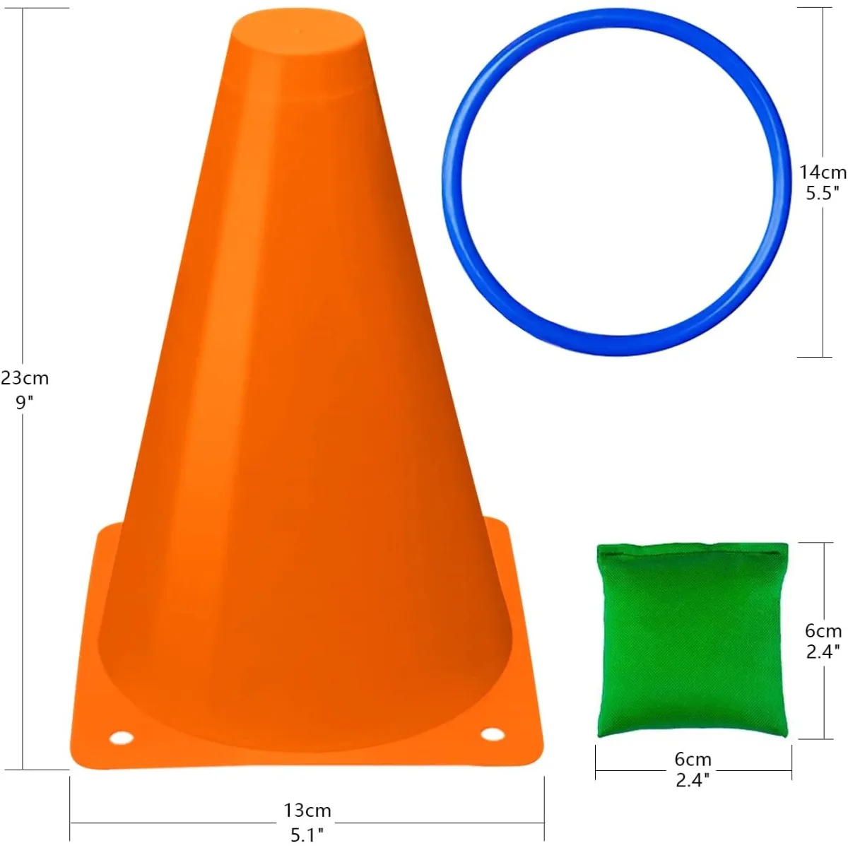 3 in 1 Soft Plastic Cones Bean – Cornhole Board Set Bewertung und Preis