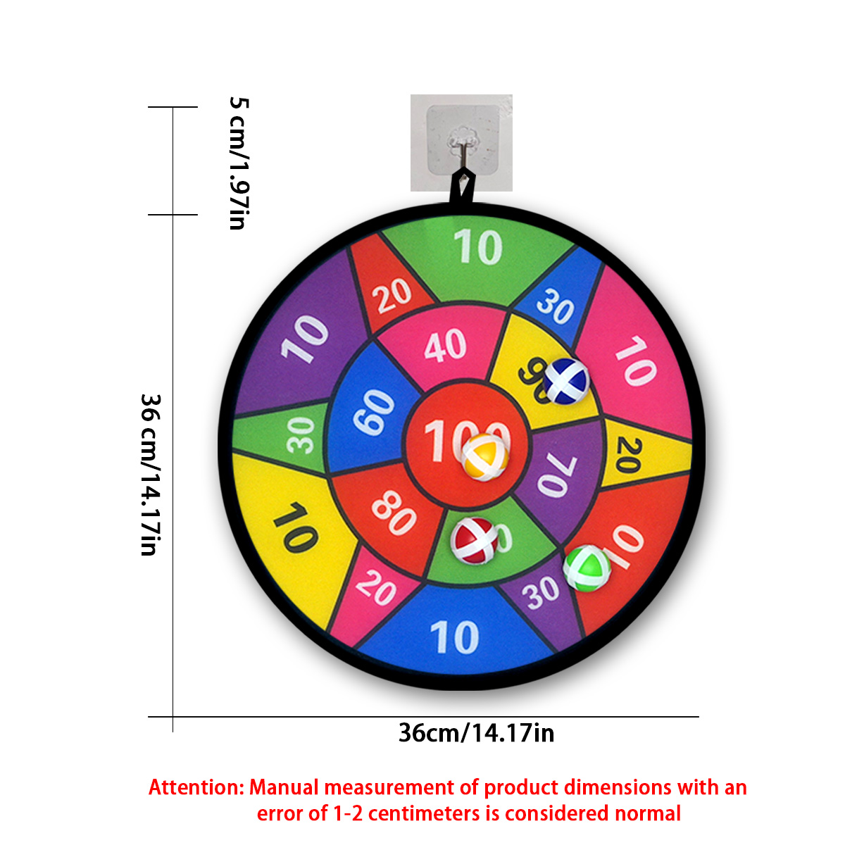 12 Sticky Ball Dart Plate Set  – Party Games For 5 Year Olds Indoors Bewertung und Preis